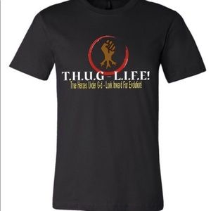 T-shirt (T.H.U.G-L.I.F.E! Logo) 2XL